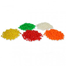 DYNO ARTIFICIAL BAITS IMITATION BAITS PopUp Buoyant Small Orange Sweet corn each Supplied in a resealable bag