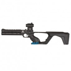 Reximex Mito regulated PCP air pistol BLACK with removeable synthetic shoulder stock .177 calibre 9 shot