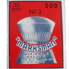Marksman Round Head .22 calibre Air Gun Pellets 5.5mm 14.00 grains Box of 500