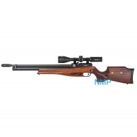 Reximex Pretensis .177 calibre 14 shot Multishot PCP Air Rifle walnut stock