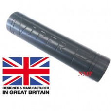 1/2 inch UNF Thread VIPER P Black Slim Pistol airgun silencer Flat Bull Barrel unproofed Made in UK suits SIG SAUER P226 pellet pistol